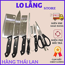 Bộ dao KIWI 7 món đa năng cực bền , gia công kĩ và đẹp cho mọi gian bếp
