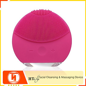 Máy rửa mặt mini massage tích hợp sóng âm HT SYS - Forever - Facial Cleansing & Massaging Device