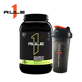 Whey từ 7 loại protein Rule 1 Source 7 Protein 1.9lb tặng Rule 1 Shaker