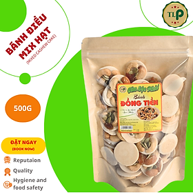 BÁNH ĐIỀU MIX HẠT DINH DƯỠNG TÂN LỘC PHÁT BỊCH 500G