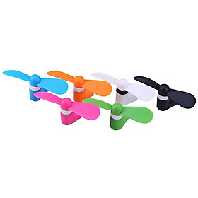 Mua Quạt Mini Usb 2 cánh cắm điện thoại Android  Windows Phone (giao màu ngẫu nhiên)