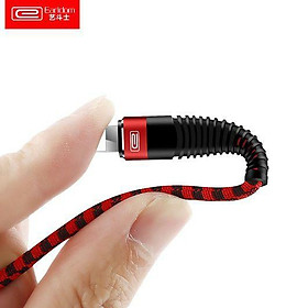 Mua Dây sạc Earldom siêu bền dành cho Iphone Samsung typec  cáp sạt bọc dù chống đứt dài 1m - Hàng chính hãng