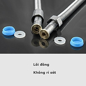 Dây sen tắm inox chống xoắn, dài 1,5m