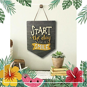 Mua Biển decor Start the day with a smile