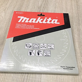 Mua Lưỡi cắt gỗ 235mmx25.4mm 40răng Makita  P-71071