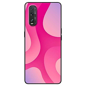 Hình ảnh Ốp lưng dành cho Oppo Find X2 mẫu Họa Tiết Đỏ Cam