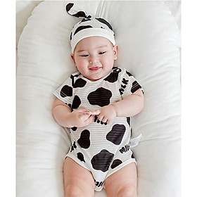 Set Suit+mũBò sữa siêu cute