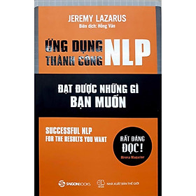 Sách - Ứng dụng thành công NLP đạt được những gì bạn mong muốn