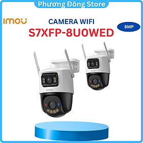 Camera Wifi 8MP iMOU Cruiser Dual 2 Pro (IPC-S7XFP-8U0WED) - Hàng chính hãng
