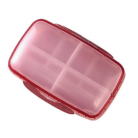 Mini Pill Box Vitamin Medicine Portable Travel Organizer Case Waterproof
