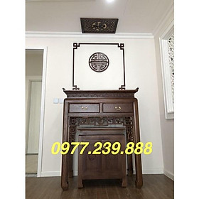Mua bàn thờ gỗ sồi 117cm
