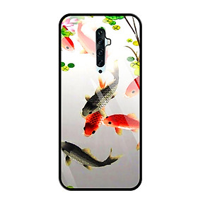 Ốp Lưng Kính Cường Lực Cho Điện Thoại Oppo Reno 2F - 03093 0150 FISHES03 - Hàng Chính Hãng