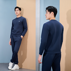 LAROMA Bộ Quần Áo Nỉ Thu Đông Cổ Chui Cho Nam | Basic - Trẻ Trung - Giữ Ấm - Vải Thơm - Kháng Khuẩn - Mềm Mại - Co Dãn