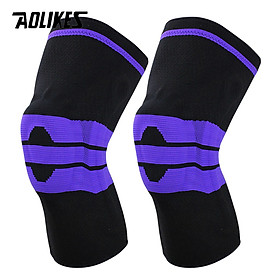 Bộ 2 đai trợ lực đầu gối AOLIKES A-7721 hỗ trợ dây chằng Sport Knee Protector