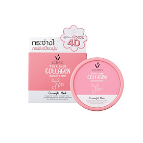 Mặt Nạ Ngủ Giúp Làm Trắng Và Săn Chắc Da Scentio Pink Collagen 100ml