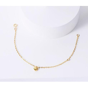 Lắc tay nữ bạc tim nổi Gix Jewel LT03