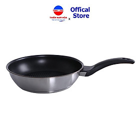 Chảo inox Fivestar 20cm 3Đ 430