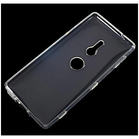 Ốp lưng silicon dẻo trong suốt loại A cao cấp cho Sony Xperia XZ2