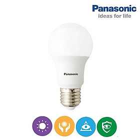 Đèn led bulb Panasonic 6W, 9W, 11W, 15W ánh sáng vàng, trung tính, trắng-Hàng chính hãng