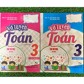 Sách - Combo Vở Luyện Toán Lớp 3 (Dùng Chung Cho Các Bộ SGK Hiện Hành - Bộ 2 Cuốn) (HA-MK)