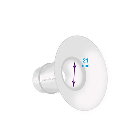 Trợ Phễu Silicone Mama's Choice NewFit Size 17-19-21mm (Set 1 cái) | Đệm Giảm Hạ Size Phễu, Cup Hút Sữa | Chất Liệu Silicone Cao Cấp Kiểm Định Quốc Tế bởi Bureau Veritas