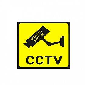 Decal Cảnh Báo Có Camera An Ninh