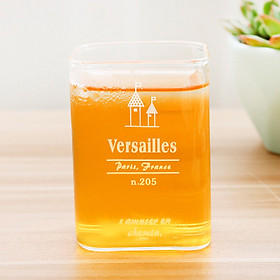 Ly thủy tinh vuông chịu nhiệt 400ml, 240ml