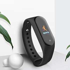 Đồng hồ thông minh thể thao Smart Bracelet M4 đo bước chân, quãng đường, nhận thông báo cuộc gọi, tin nhắn chống nước cực chất