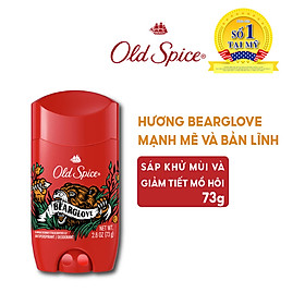 Sáp Khử Mùi Old Spice Ngăn Tiết Mồ Hôi Nhiều Mùi Hương Bearglove I Wolfthorn I Timber I Fiji 73g Chuẩn Chất Đàn Ông