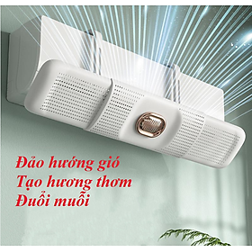 Tấm Đổi Hướng Cho Điều Hòa Tạo Hương Thơm Đuổi Muỗi Spacing Air 8D (52-85cm)