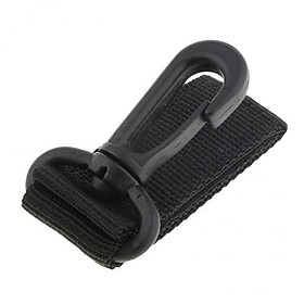 2x Outdoor Keychain Clip Nylon Buckle Belt Key  Holder Webbing Carabiner