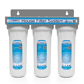Mua Lọc nước 3 giai đoạn chịu áp thông dụng 10 inch Yamato