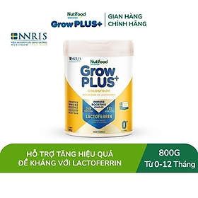 Sữa bột Nutifood Sweden GrowPLUS+ Colostrum Lactoferrin 0+ 800g