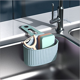 Giỏ SILICON đựng đồ đa năng treo bồn rửa bát, treo tường hút chân không tiết kiệm diện tích - giao màu ngẫu nhiên