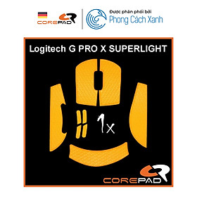 Mua Bộ Grip tape Corepad Soft Grips - Dành cho Logitech G PRO X SUPERLIGHT 1 / G PRO X SUPERLIGHT 2- Hàng Chính Hãng