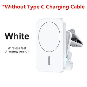 Bộ sạc không dây từ trường 100W Máy giữ điện thoại phòng thông hơi cho iPhone 12 13 14 Pro Max Mini MacSafe Trạm sạc nhanh