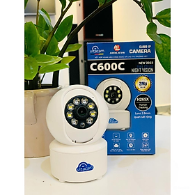 Mua Camera IP Wifi VITACAM C600C - Độ phân giải 2M đàm thoại 2 chiều  Có màu đêm - Hàng chính hãng