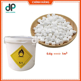 Mua Xô 5kg clo viên sủi 2g (TCCA 2g) khử trùng sát khuẩn nước hồ bơi  khử trùng đa năng