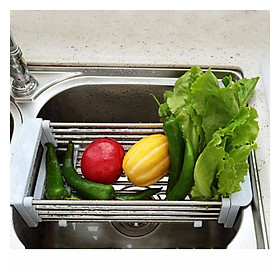 Mua Khay inox đa năng đựng rau  củ quả ...chắc chắn  bền