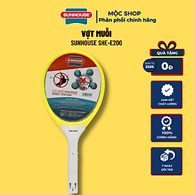 Vợt Muỗi Sunhouse SHE-E200 - Vàng