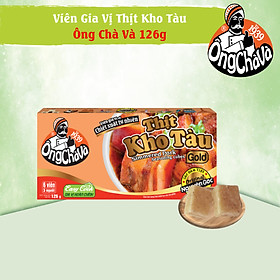 Viên Gia Vị Thịt Kho Tàu Ông Chà Và Gold 126gr (Simmered Pork Seasoning Cubes)