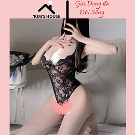 Bodysuit Sexy Đẹp Quyến Rũ Và Gợi Cảm,Set Đồ Ngủ Gợi Cảm, Set Áo Liền Quần Co Dãn Sexy, Váy Ngủ Có Mút Ngực Gợi Cảm C082