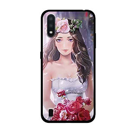 Ốp Lưng in cho Samsung Galaxy A01 Mẫu Girl Anime 3 - Hàng Chính Hãng