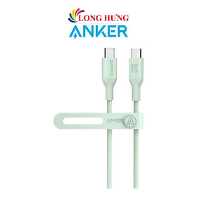 Cáp USB Type-C to Type-C Anker 544 TPE Bio-Based Cable 140W 0.9m A80F1/1.8m A80F2 - Hàng chính hãng
