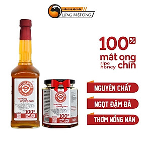 Combo Mật ong  rừng Phương Nam 100% mật ong chín Honimore 990g