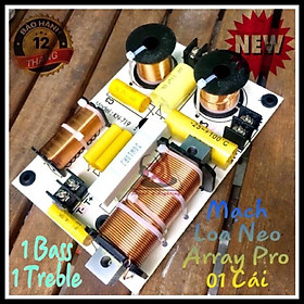 Mua Mạch lọc loa array full đơn KN 719 bass 40 1 bass 1 treble mạch phân tần  loa