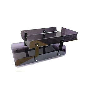 Kệ mica 2 tầng xếp D02 (Khổ A4) (KT: 21 x 30cm)