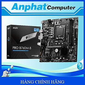 Mua Bo Mạch Chủ Main MSI PRO Z760M-B DDR4 Socket LGA1700 - Hàng Chính Hãng