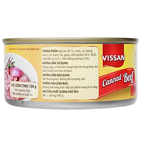 Bò hầm Vissan hộp 150g