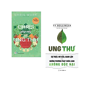 Hình ảnh Combo 2 Cuốn Sách Cực Hay Cho Bạn Sống Khỏe: Ung Thư - Sự Thật, Hư Cấu, Gian Lận Và Những Phương Pháp Chữa Lành Không Độc Hại + Chris Giáp Mặt Với Ung THư / Tặng Kèm Bookmark Happy Life